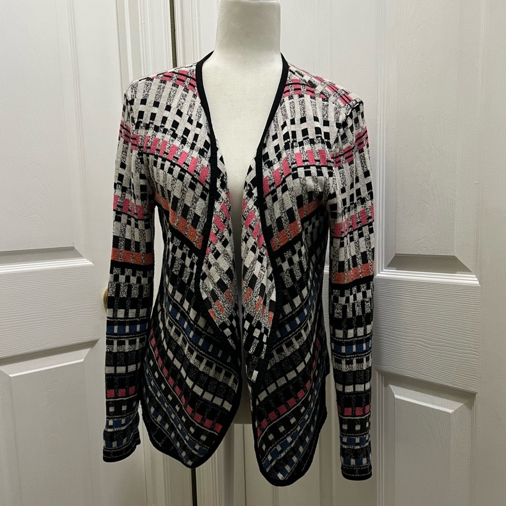 Nic + Zoe open front cardigan PM Petite Medium - Picture 2 of 5